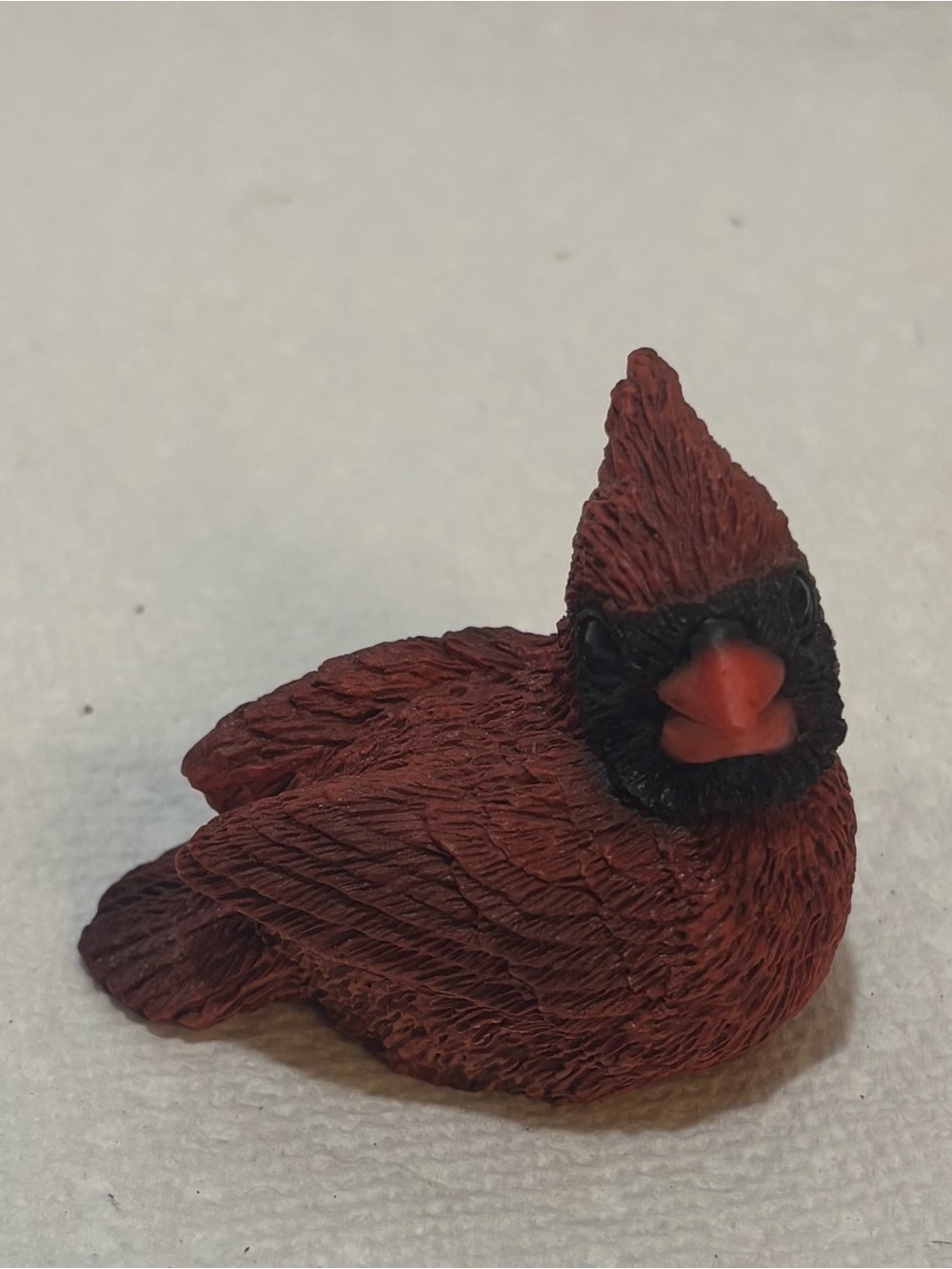 Red Cardinal Bird Figurine